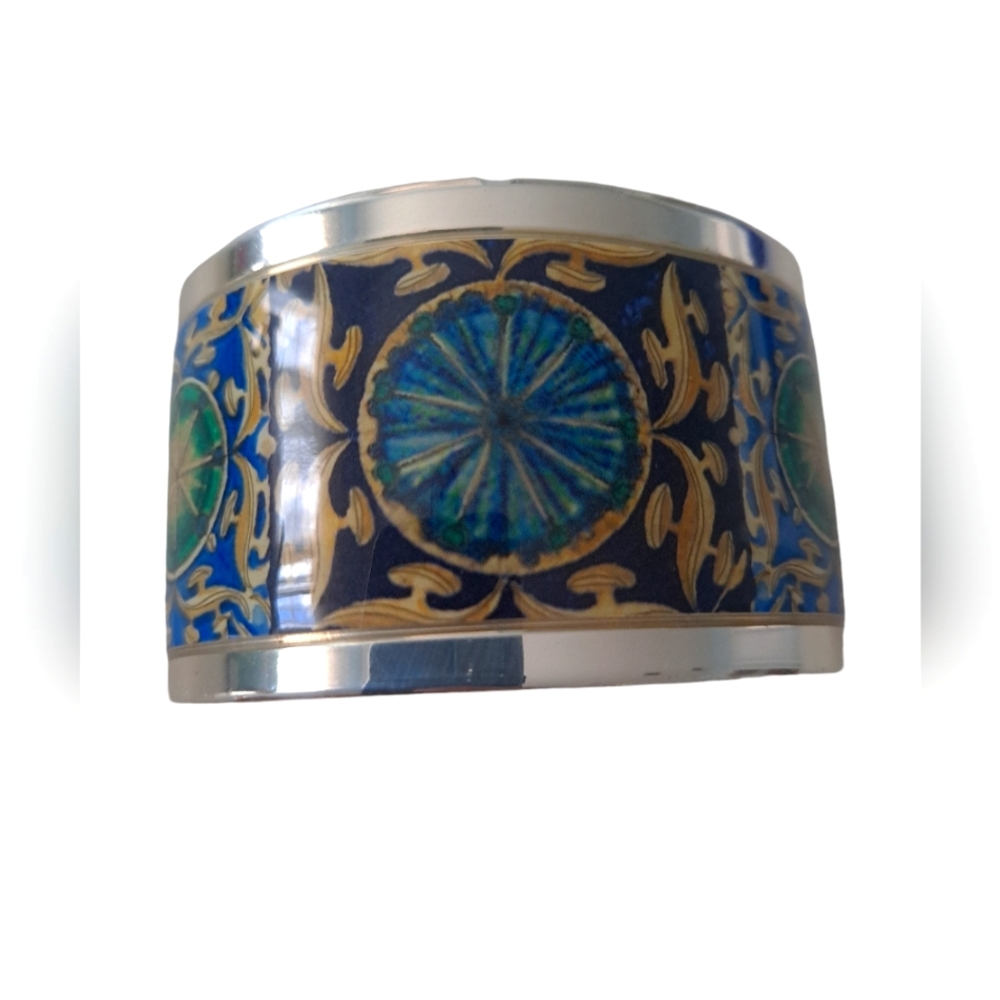 Brighton Pop Appeal Blue Medallion Cuff Bracelet 💙